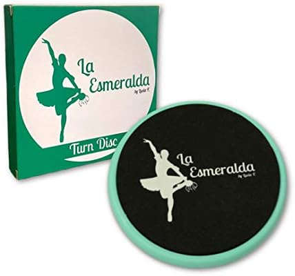La Esmeralda Ballet Turning Board para dançarinos, patinadores de gelo, ginastas etc. ajuda a melhorar as curvas, equilíbrio, manchas,