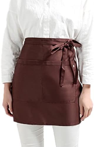 Avental da cintura Orocensn com garçonete de bolso Aventais Aventais de restaurante resistente à água Aventais para homens
