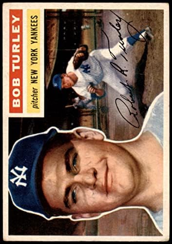 1956 Topps 40 Bob Turley New York Yankees VG+ Yankees