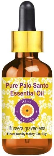 Deve Herbes Pure Palo Santo Essential Acelero de óleo destilado com gotas de vidro 2ml