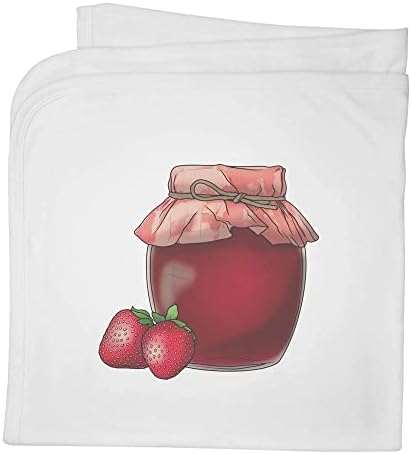 Azeeda 'Strawberry Jam' Cotton Baby Clanta/xale