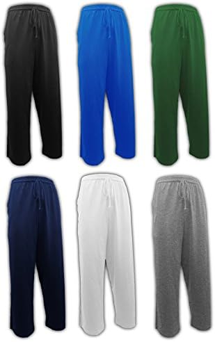 Andrew Scott Scott Men Pack Cotton Jersey Knit Yoga Lounge & Sleep Pijama calças