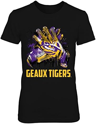 T -shirt FanPrint LSU Tigers - Geaux Tigers - Luvas