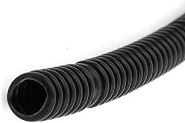 Aexit preto de 10 mm de fiação e conexão x 7 mm de tubulação de arame corrugada tubo de mangueira complicada tubo de