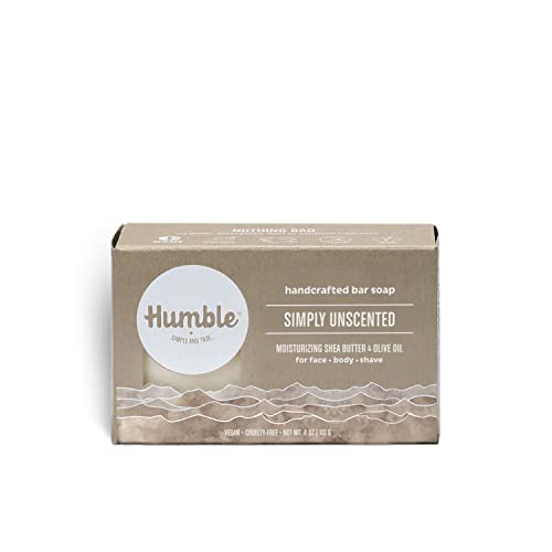 Brands humildes sabonete artesanal, barras de sabão processadas a frio orgânicas, limpador hidratante de rosto e corpo - Anis Star & Palmarosa - 3 pacote