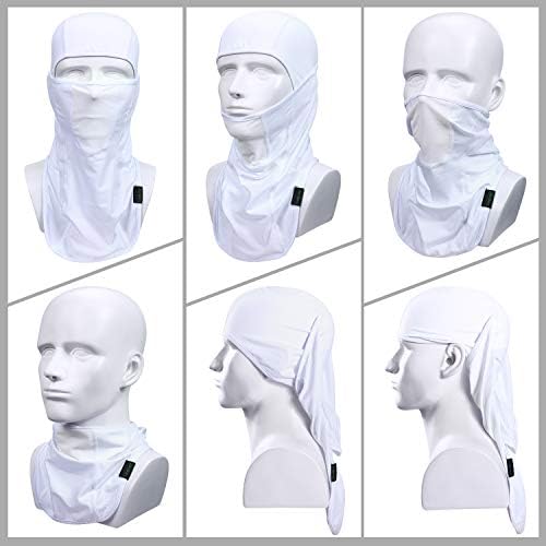 Balaclava Máscara Face Máscara- Máscara de Proteção ao Sol Máscara à prova de poeira e respirável Verão cheia de rosto