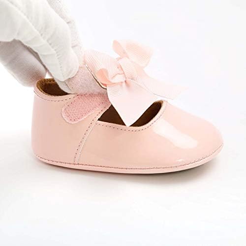 Sapatos de bebê recém-nascidos, sapatos de criança plana sem deslizamento