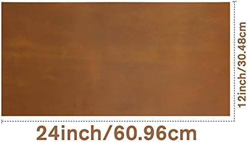 Lençóis de couro grossos para artesanato em couro quadrado de couro 1,8-2.1mm peças de couro de grão completo de couro genuíno de