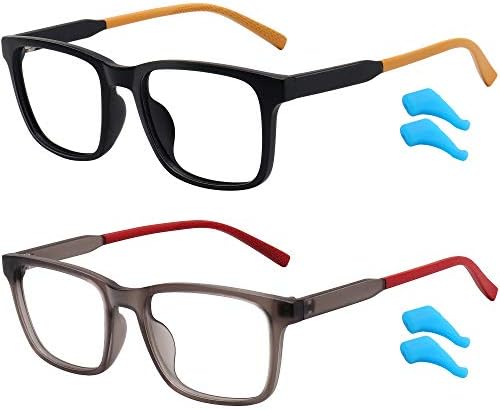 Meetsun Blue Light Blocking Glasses Kids, Computer Gaming TV Glasses para meninos meninas de 7 a 12 anos anti-Eyestrain