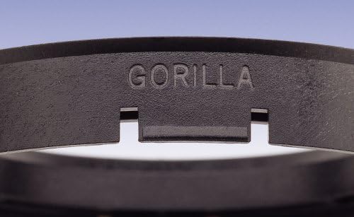 Gorilla Automotive 73-6656 Rings centrados no cubo das rodas - pacote de 4