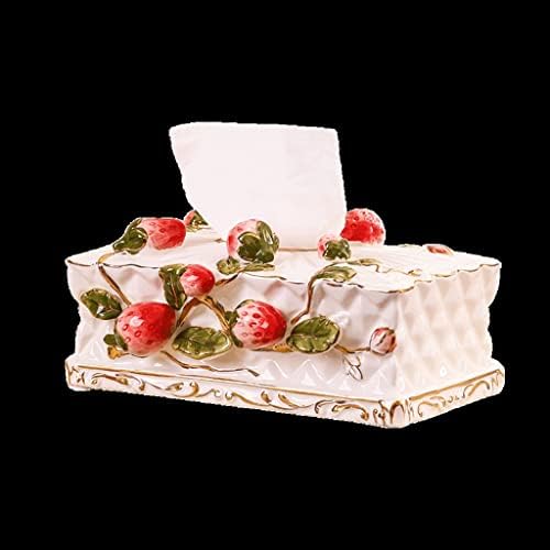 Caixa de lenças de estilo europeia Gretd Caixa de lenço de água da caixa de gaveta de gaveta de gaveta de gaveta da mesa de café