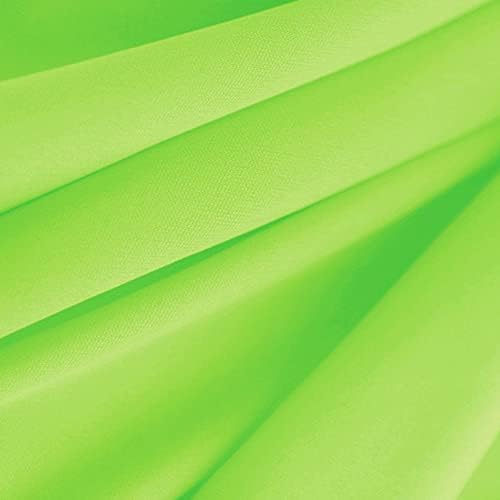 Texco Inc Polyester Intertraining Fashing Fabric, Electro -Lime 205 1 jardas