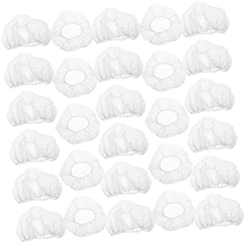 Hanabass 50pcs Capas de cogumelo Redecillas de para para Mujer Cabeça de cabeça para homens Capinho de cabelo para homens Caps