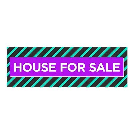 CGSignLab | Janela House for Sale -Modern Block Agarramento | 36 x12
