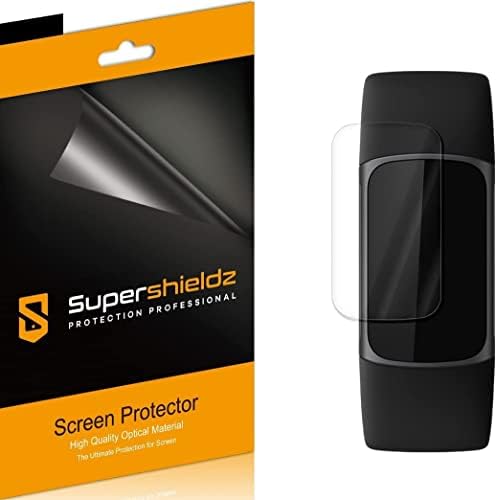 SuperShieldz projetado para protetor de tela Fitbit, 0,13mm, escudo transparente de alta definição