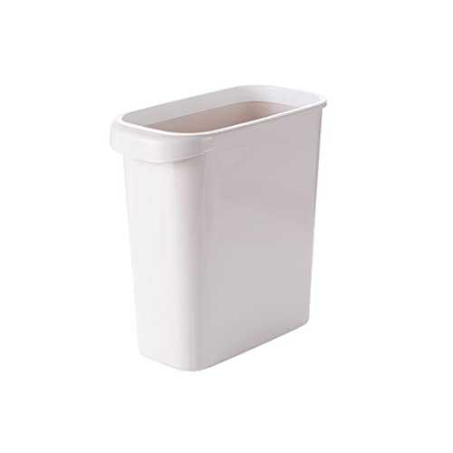 Ataay latas de latas de lixo lixo lixo de banheiro pode estreitar lixo de triagem retangular pode papel latas de lixo de banheiro de cozinha de plástico doméstico com