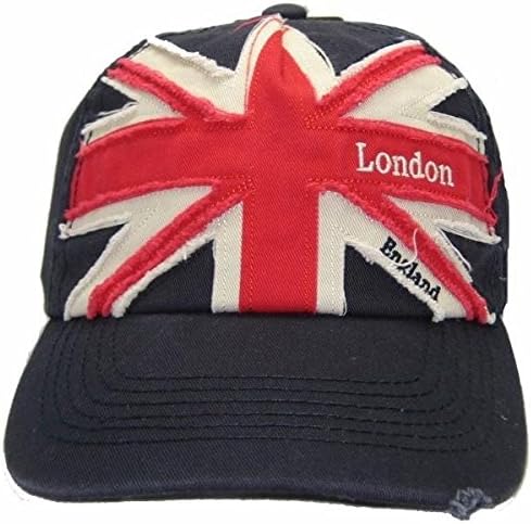 Mens Union Jack London Inglaterra Bordado Bordado Bonicha