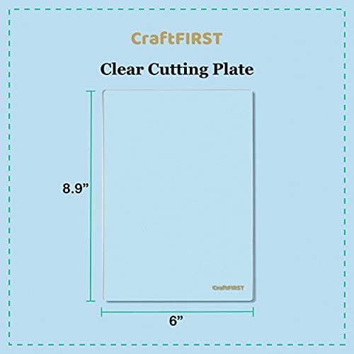 Craftfirst Clear Cutting Plate 6 x 8,9 Acessórios para máquina de corte de matriz 1 par