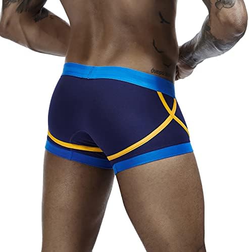 Boxers para homens colorir colorir pijamas calcinha moda leggings calças casuais masculinas imprimindo o futuro masculino