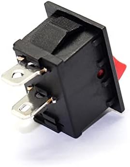 VOIV KCD1-101 MRS-101 2 PINS NO OFF SNAP-In Rocker Switch Mini Switch 21x15mm 6A250VAC 10A 125VAC