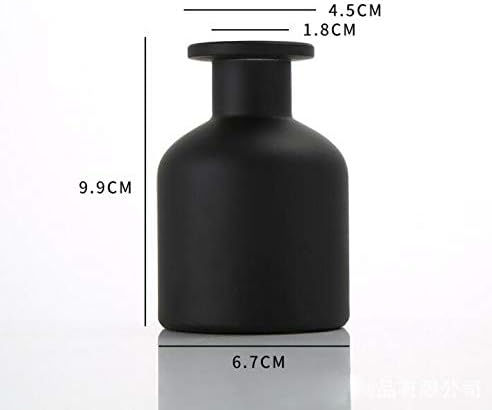 150ml/5 oz garrafas de difusor de vidro Boston Round Aroma Garrants Difusores Acessórios de fragrâncias de vasos Uso para substituição