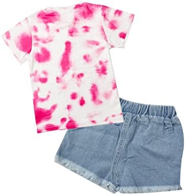 Roupas de garotas para crianças cortadoras de manga curta e shorts roupas de verão algodão terno fofo 1-6t