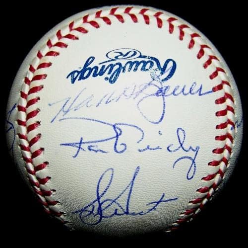 Yogi Berra Don Larsen Goose Gossage assinado Baseball Loa PSA JSA Bas Garantia! - bolas de beisebol autografadas