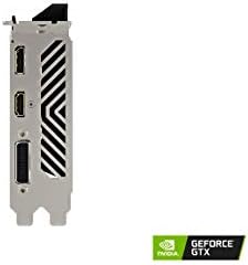 Gigabyte geForce GTX 1650 D6 OC 4G Cartão gráfico, tamanho compacto de 170 mm, 4 GB de 128 bits GDDR6, GV-N1656OC-4GD Rev2.0 cartão