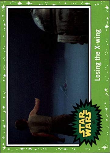 2019 Topps Star Wars Journey to Rise of Skywalker Green #49 perdendo o cartão de negociação X-Wing
