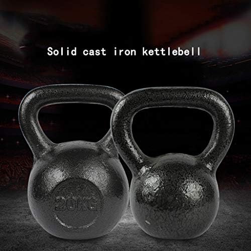 Dumbbells GDD Kettlebell, Pote de elevação de ferro fundido, adequado para exercícios de fitness, Treinamento de