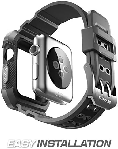 Apple Watch 3 Case 38mm, Supcase [Unicorn Beetle Pro] Caso de proteção acidentado com bandas de cinta para a Apple Watch Series