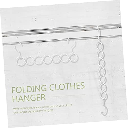 Alipis Supply Dobring Hanger Roupas Organizador para armário Organizador de lenço de cachecol Ring Suporte do cinto do cinto