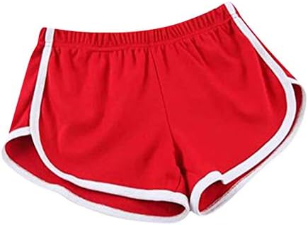 Lcepcy Lightweight Workout Shorts Womens Comfortável cintura elástica esportes de shorts de ioga secar rapidamente shorts de ginástica