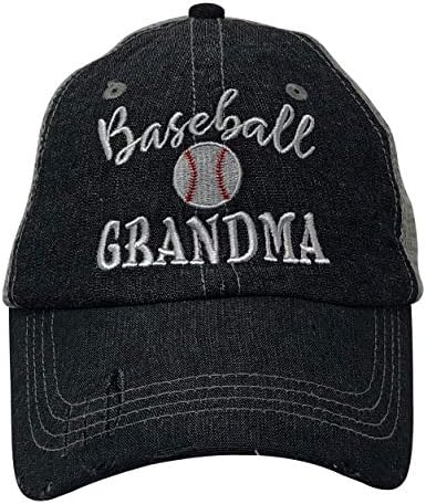 Cocomo Soul Womens Baseball Vovó Hat | Baseball Vovó Cap 218 Dark Grey