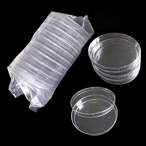 Bipee Polystyrene Petri Diss, estéril 70 x 16mm, pacote de 10