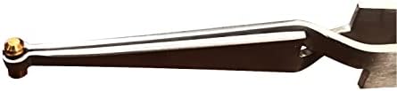 Lock Pinning Cross Locking Tweezers - Aço inoxidável, para serralheiro e kit de rekeying, ferramentas de serralheiro, pinças