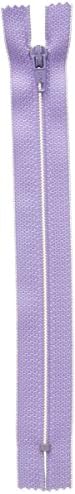 Casacos: Thread & Zippers F7212-091 zíper de plástico para todos os fins, 12 , lilás