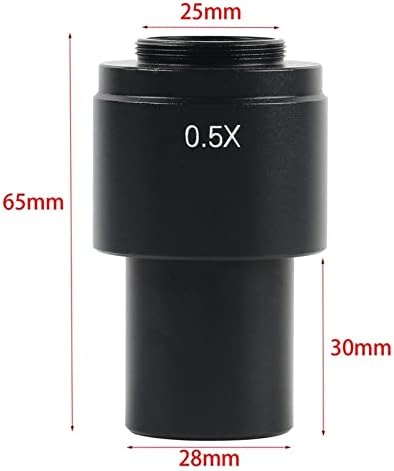 Acessórios para microscópio para adultos crianças 0,35x 0,5x 1x Adaptador de ocular auxiliar lente Zoom