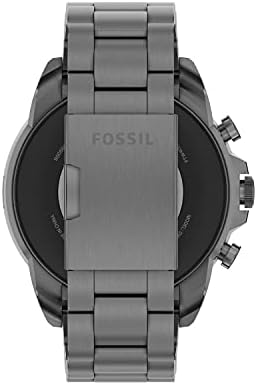 Fossil Men's Gen 6 44mm Touchscreen Smart Watch com Alexa embutido, rastreador de fitness, rastreador de sono, monitor de freqüência cardíaca, GPS, alto-falante, controle musical, notificações de smartphone
