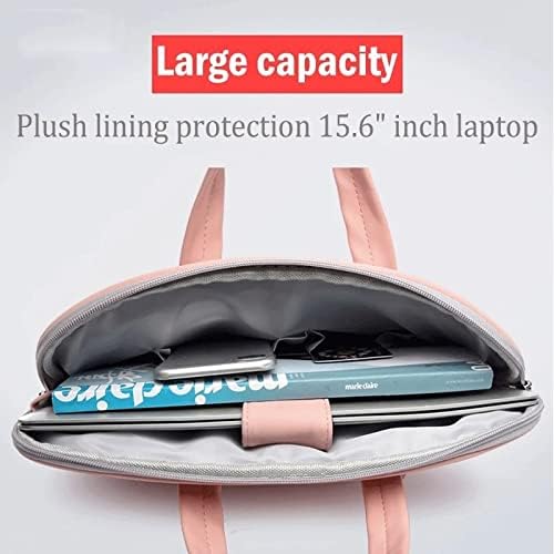 Miaohy Pu Leather Women Laptop Bag Notebook carregando bolsa de casos de casos Bolsas de ombro de mouse