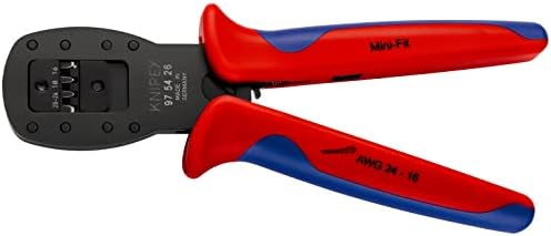 Knipex 97 54 24 0,03-0,56mm Críferos de crimpagem para mini plugues com crimpagem paralela
