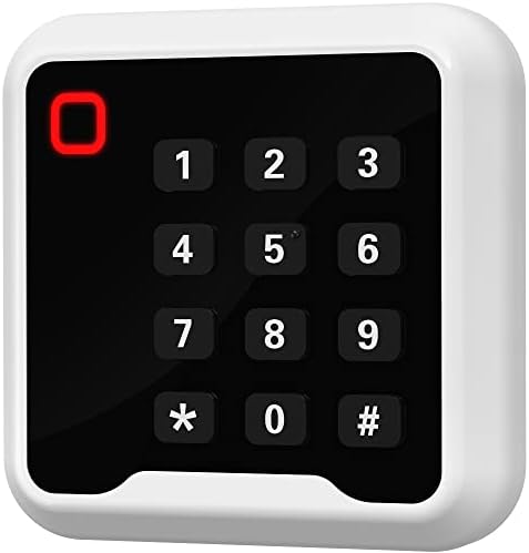 Uhppote Proximity RFID Card Teclado Reader 125kHz Wiegand 26 Bit para Sistema de Controle de Acesso à Porta