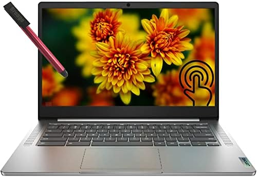 Lenovo Chromebook 3 laptop, 14 FHD IPS Touchscreen 300nits Anti-Glare, Octa-Core Mediateck MT8183, 4 GB LPDDR4X RAM, 64 GB