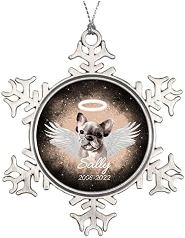 Presente de amante de cães personalizável para cães de cães de cães dinamarquês cão dinamarquês anjo anjo asas de neve