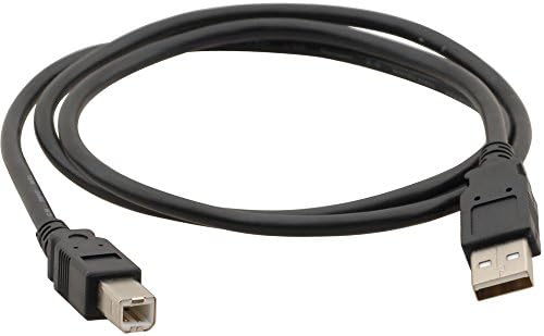 PlatinumpOwer USB Cable Work para HP Photosmart Printer 5510, 5520, 6520, 6529, 7520, B209A, B855