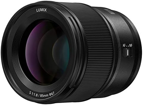 Panasonic Lumix S Series 85mm f/1.8 Lente para Leica L, pacote com Hoya NXT mais kit de filtro CPL+UV de 67 mm, kit de
