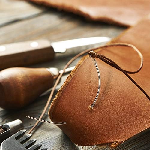 Agulhas de costura à mão premium para reparo de costura, agulha grande e afiada, kit de agulhas de mão para o ponto CCROSS Stitch