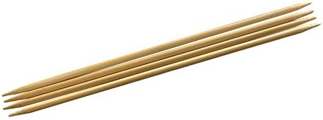 Tanimura Bamboo Wood Newswallow Play Recursos: 4 agulhas No. 0