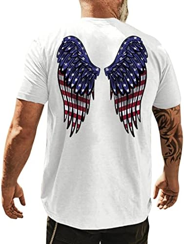 Xxbr estrelas e listras camiseta impressa para homens clássico fit fitneck coletor patriótico bandeira dos EUA Top Soldier