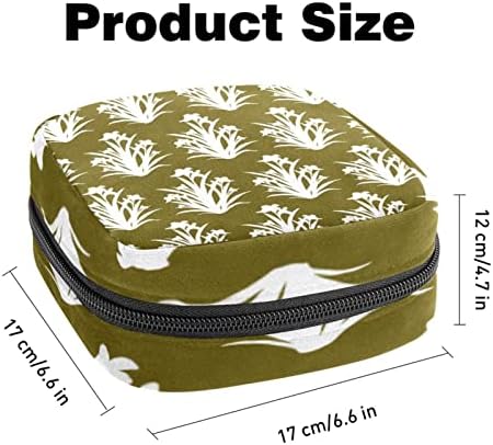 Bolsa de armazenamento de guardanapo sanitário, bolsa menstrual de período para meninas adolescentes portão de enfermagem